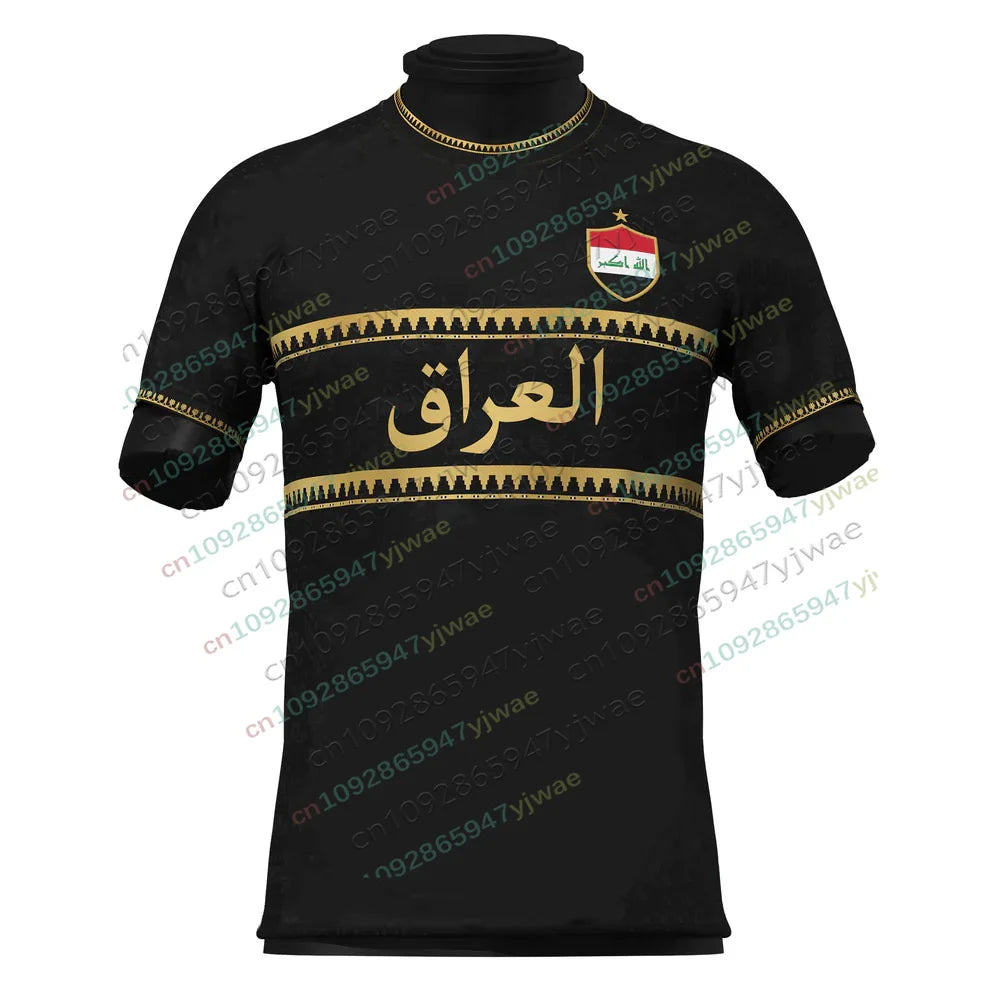 2026 Iraq Heritage Football Jersey Breathable