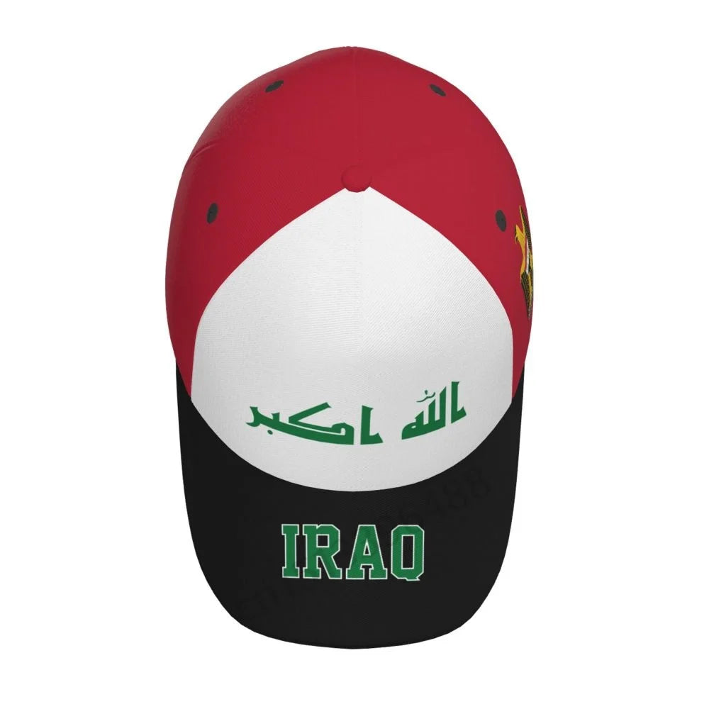 Iraq Flag 3D Soccer Hats