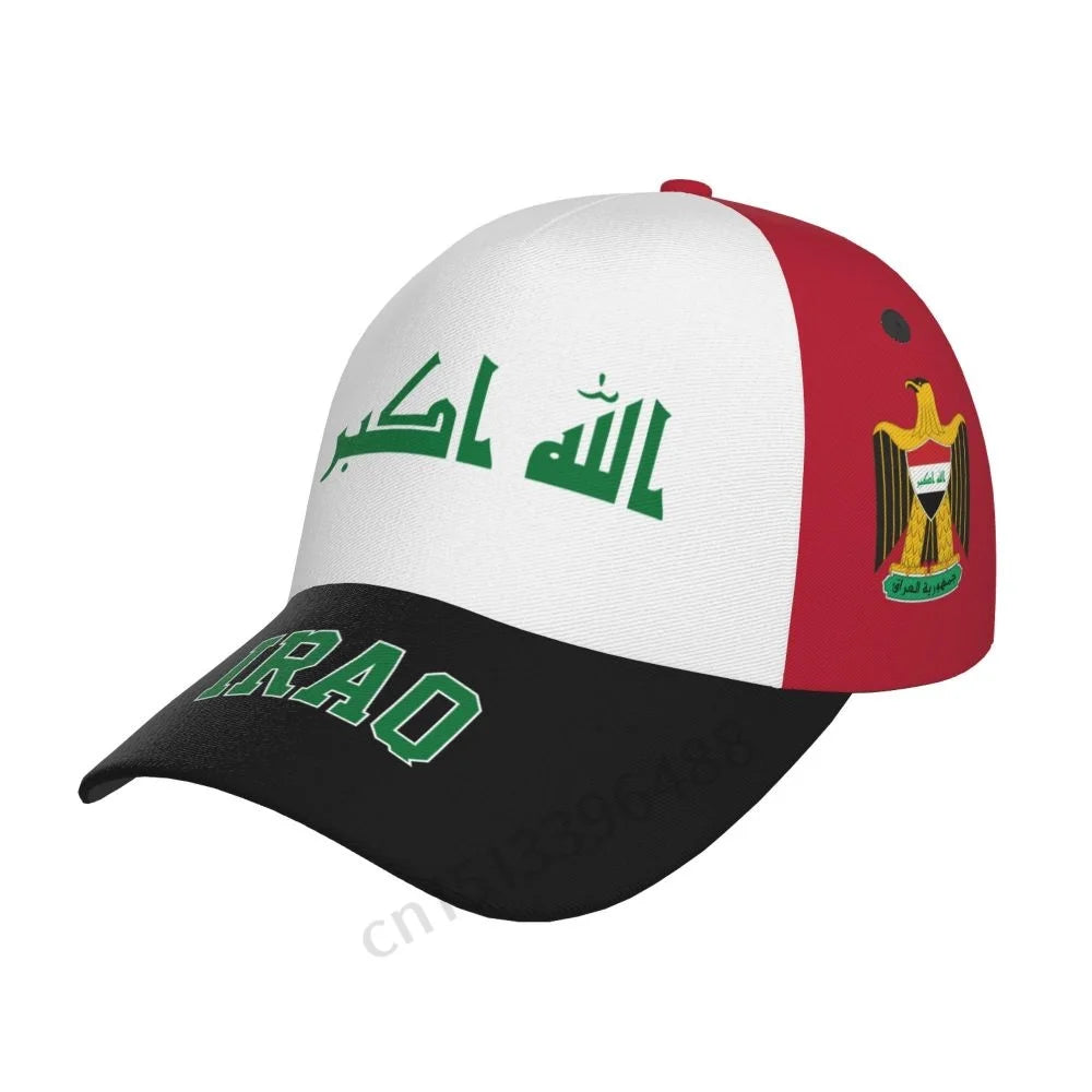 Iraq Flag 3D Soccer Hats