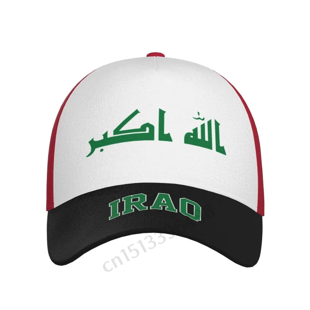Iraq Flag 3D Soccer Hats