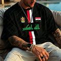 Summer New Iraq Football Jersey Men's Sports T-shirts Cycling Shirts Iraq Flag