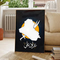 Iraqi Iraq National Flag Poster Decorative Paintings Suitable For Living Rooms Bedrooms Offices And Bars