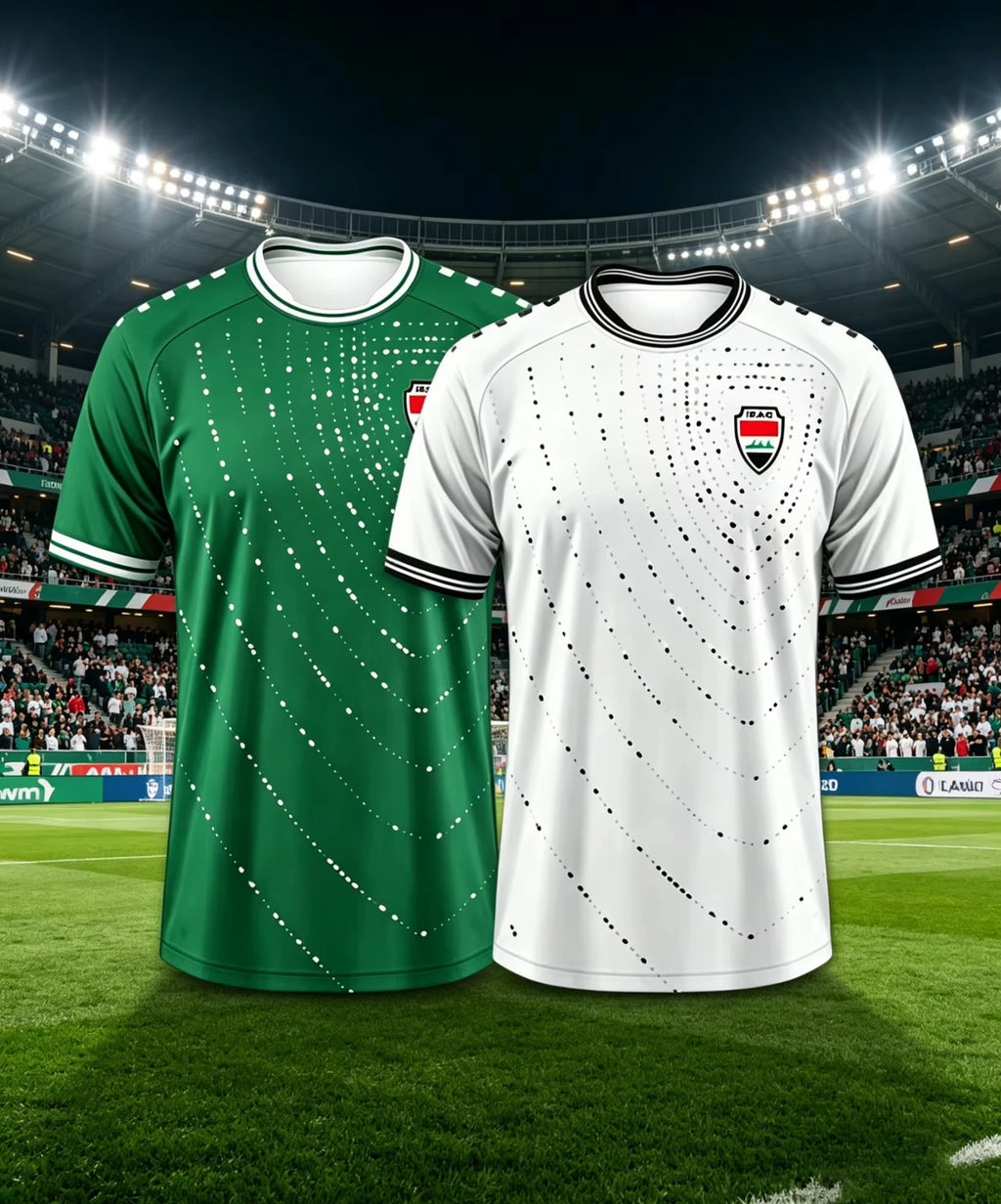 Iraq Style Away & Home Football Jersey