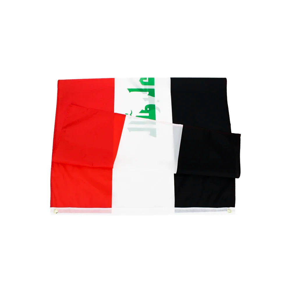Iraq Flag Activity Decorative National Banner 90x150cm 3X5 Fts