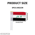 2D FLAT Iraq Handheld Small Flags